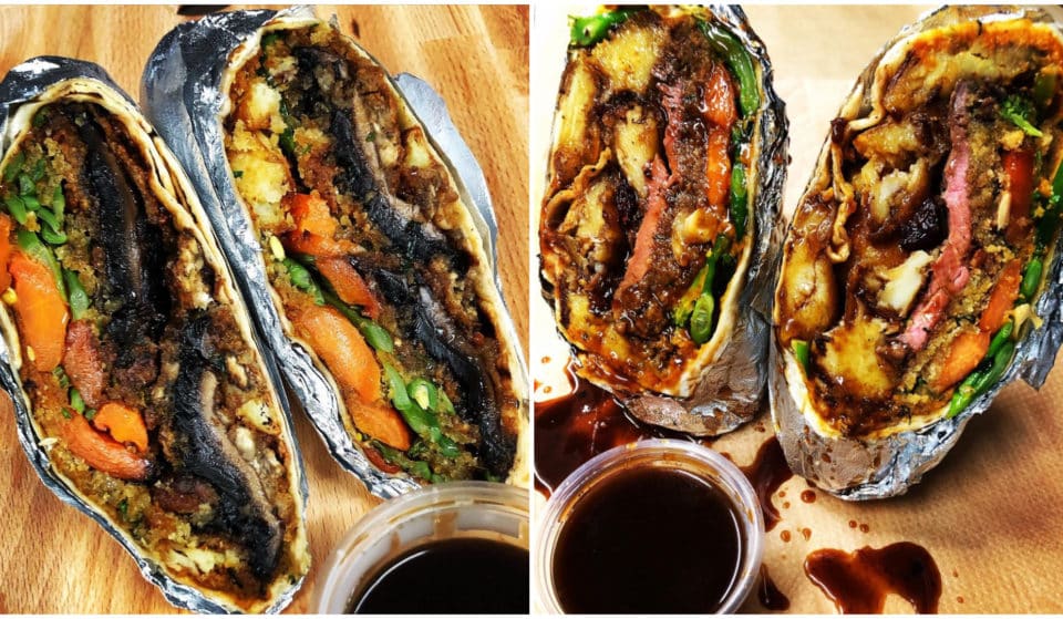 This New ‘Roastarito’ Spot Serves Roast Dinner Burritos Dripping In Gravy · Drippin’ Gravy