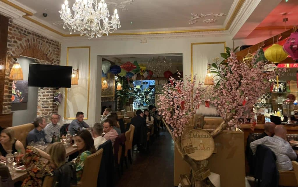 Inside Hanoi Hanoi Restaurant in Dublin
