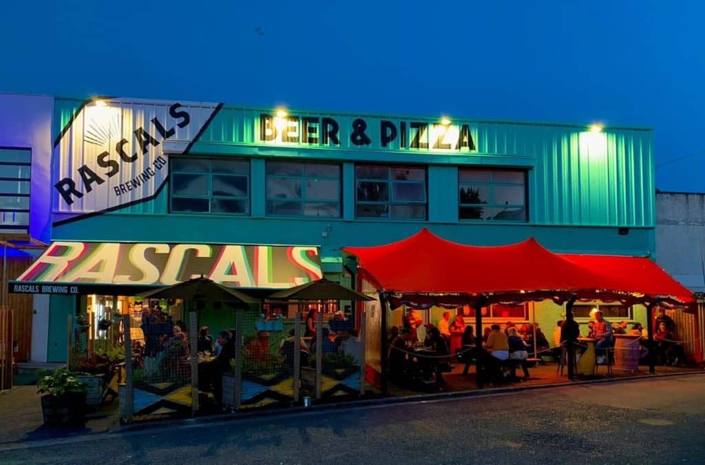 Exterior to Rascals Brewing in Dublin