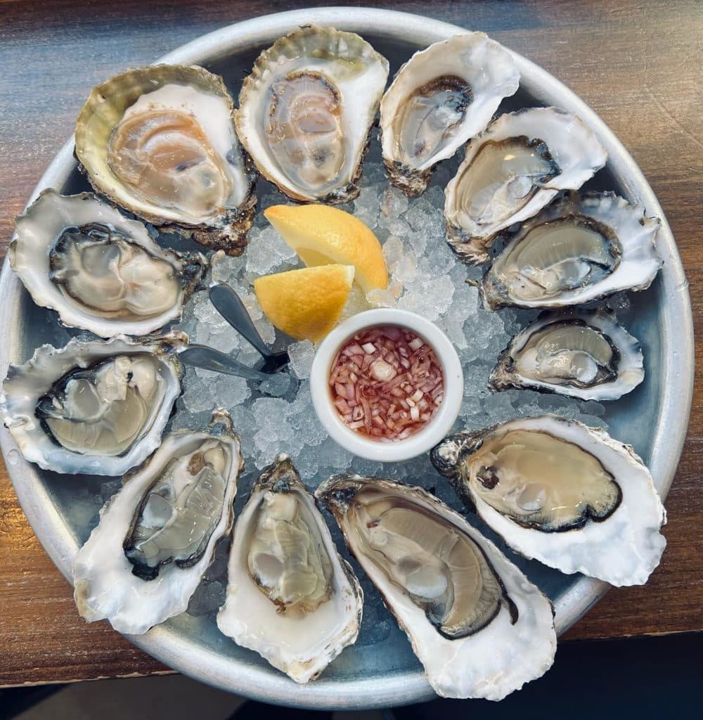 Oysters from The Seafood Café by Niall Sabongi in Dublin