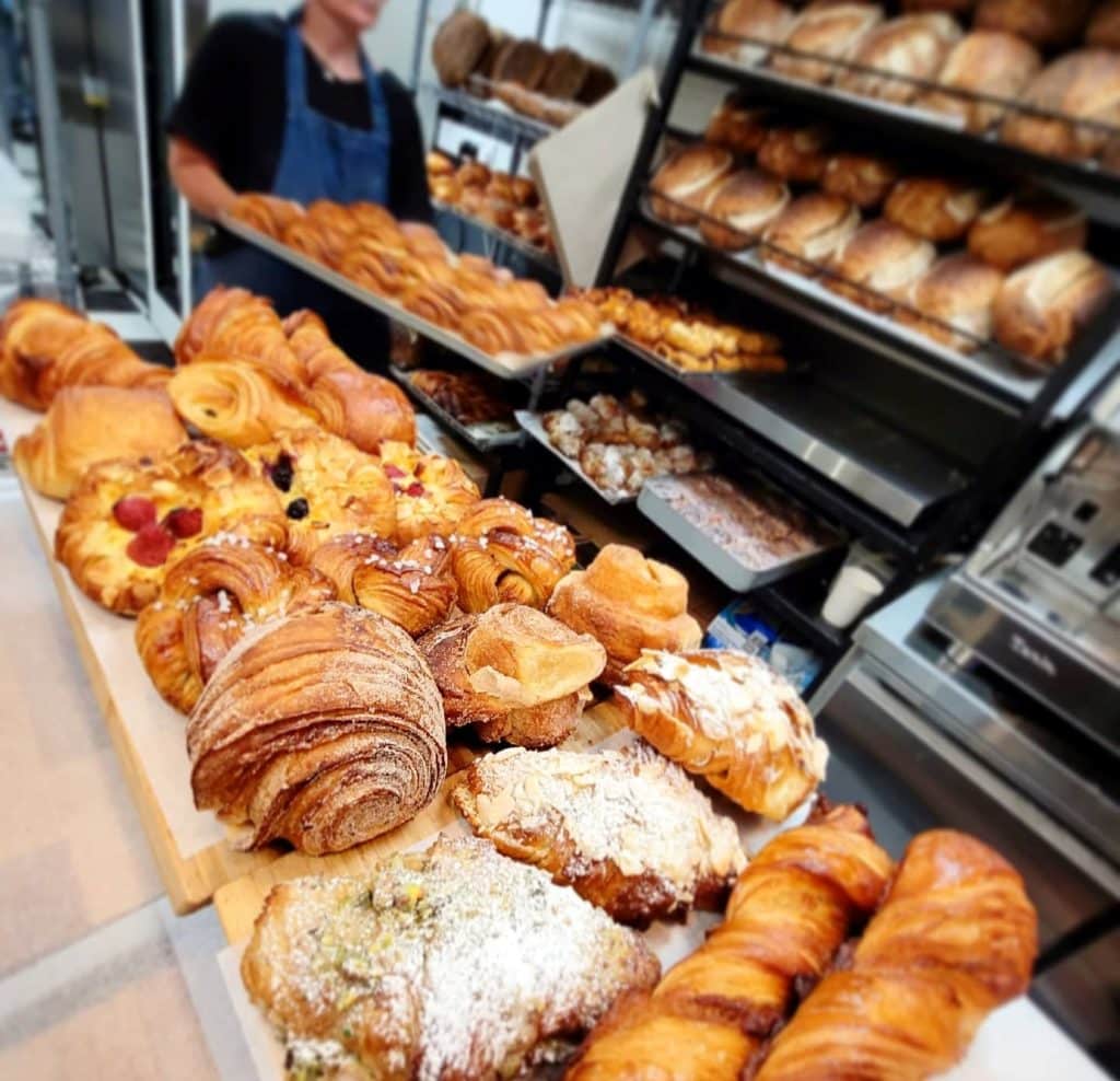 Selection of pastries being served at Strudel Artisan Bakery in Dublin